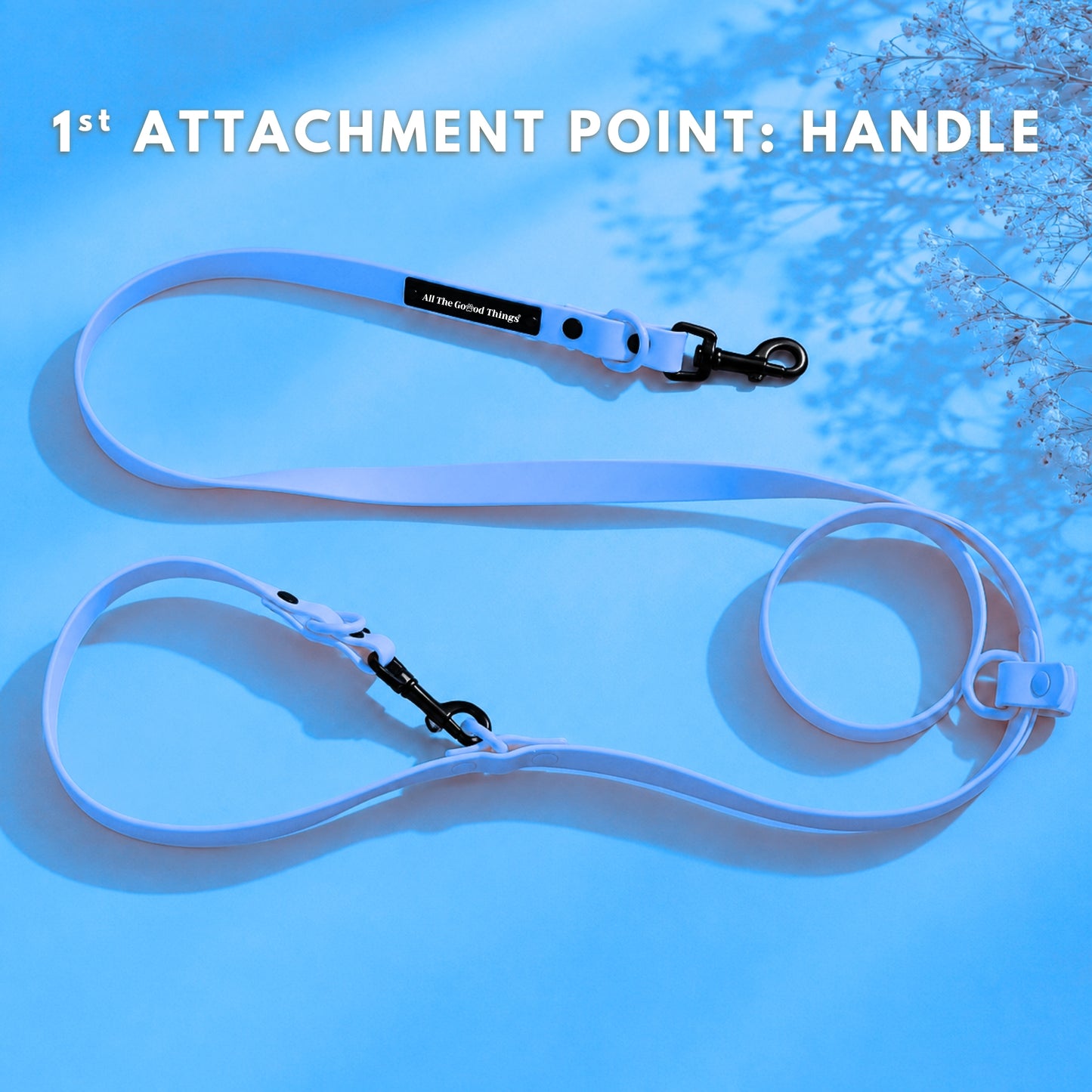 Pop Hands-free Leash Sky