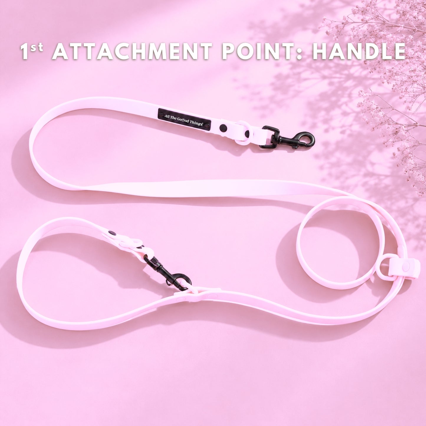 Pop Hands-free Leash Rose