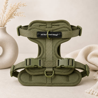 Pop Padded Harness Olive