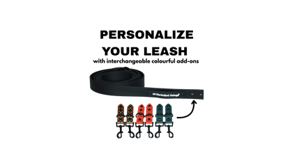 Complete Leash "Black with add-on" Christmas Edition