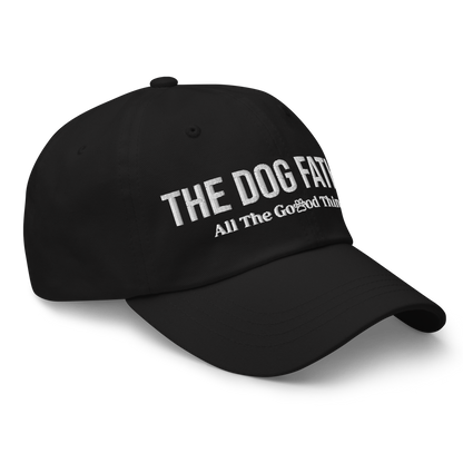 "THE DOG FATHER" Black baseball CAP
