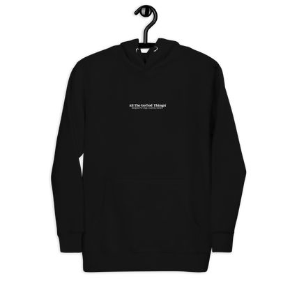 "More dogs, less drama" Black Hoodie