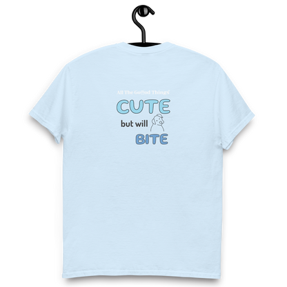 "Cute but will bite" Sky T-Shirt